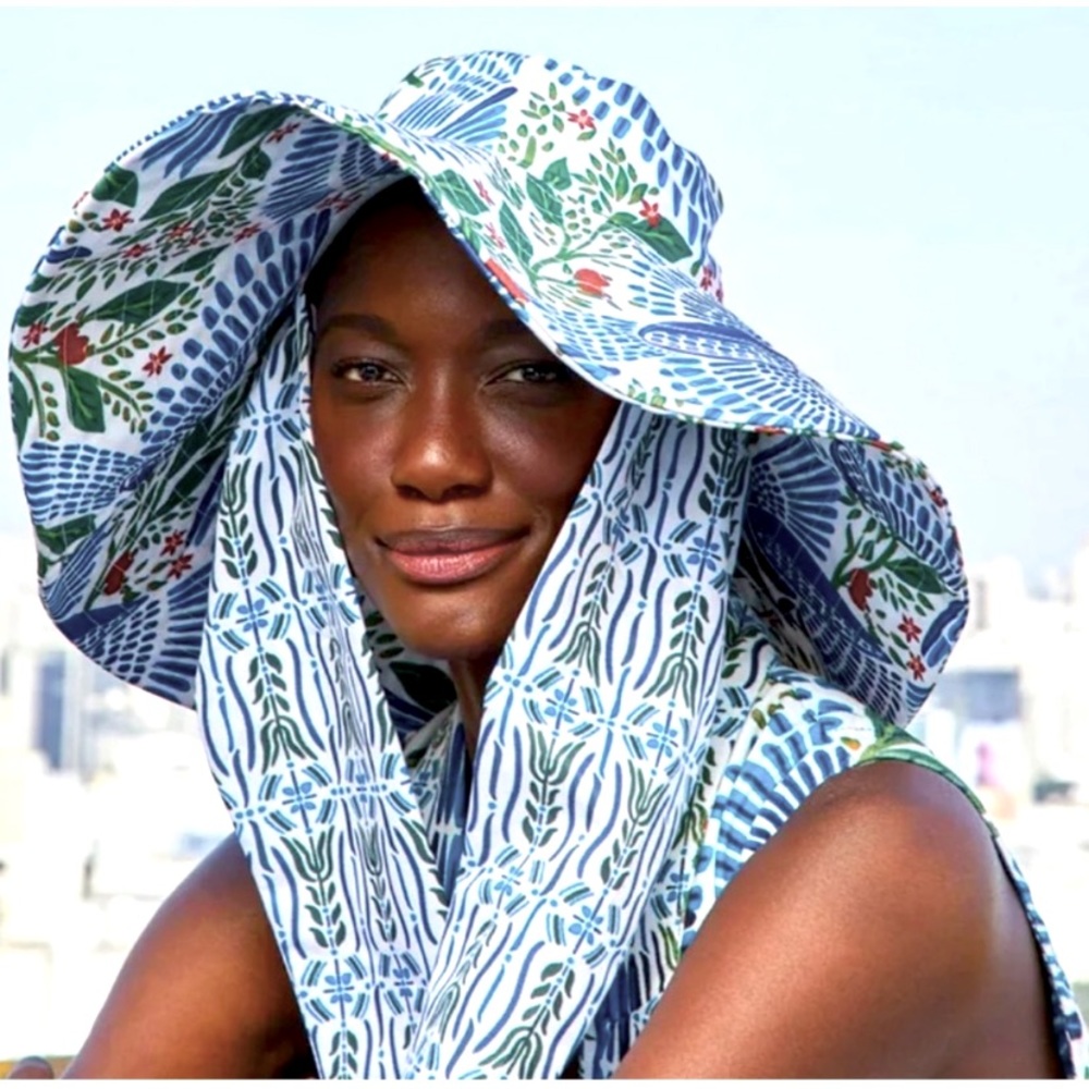 Farm Rio Macaw Flight Sun Hat Most Loved
